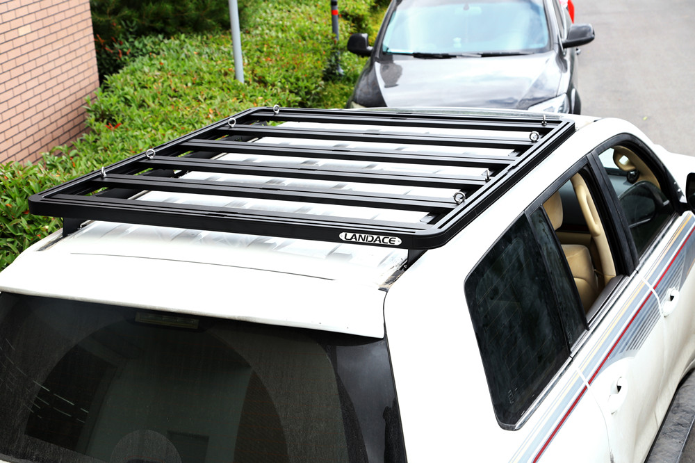 Roof Mount Car Roof Rack Platform for Toyota LC200 Electrophoresis and Powder Coating