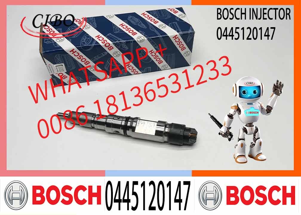 Fuel Injector 0445120147 For TGL TGM D0834 D0836 Diesel Engine