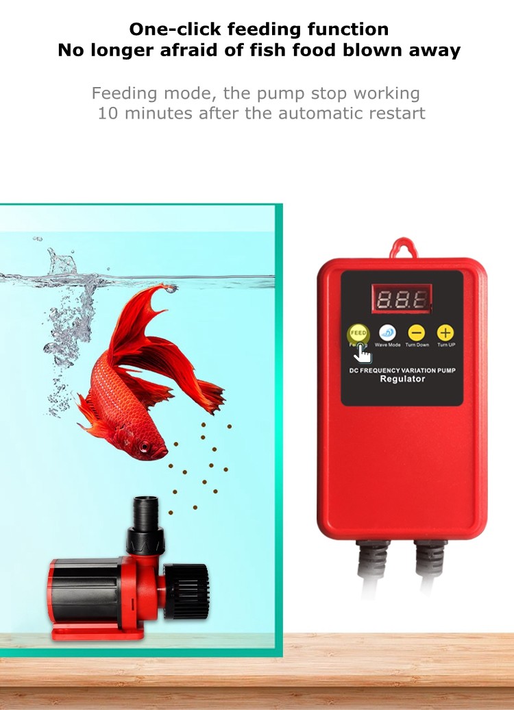 FREESEA XDC-8500 DC Power 60W Water Fountain Pond Pump