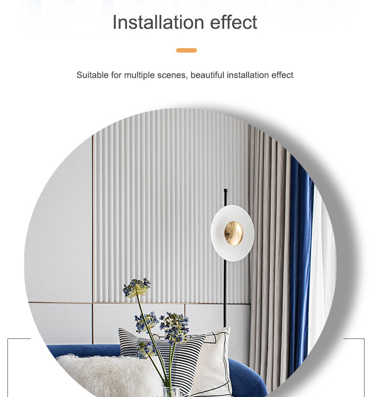 15mm Interior Decoration Wall Panel PVC Wood Plastic Arc Board