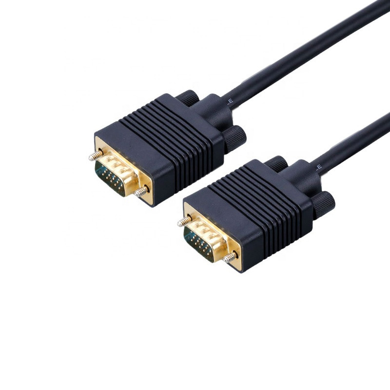 Full HD 1080P Standard 15Pin Male To Male VGA Monitor Cable , VGA To VGA Cable