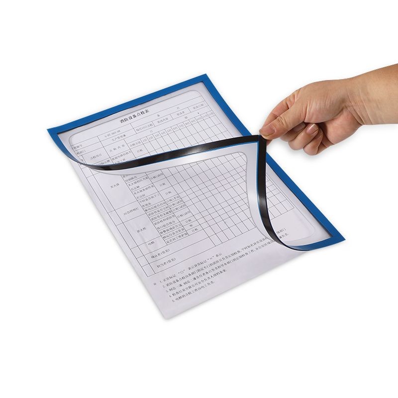 Reusable A4 Wall Document Holder File Display Frame Writable