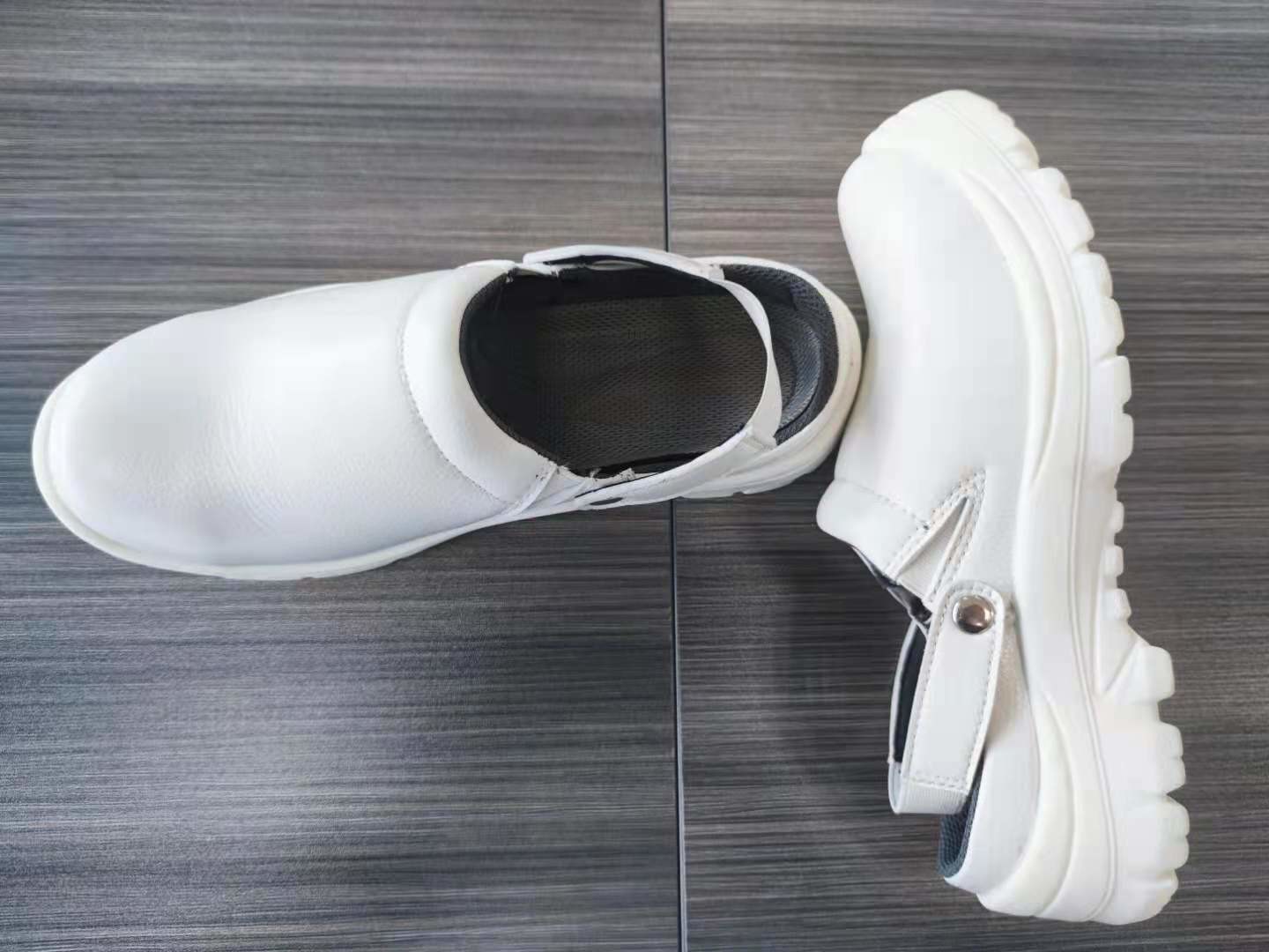 PU Anti Static Metal Cap Clean Room Safety Shoes