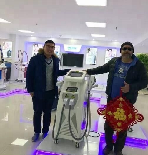 IPL Laser OPT SHR Machine RF E Light System Hair Remover Big Spot