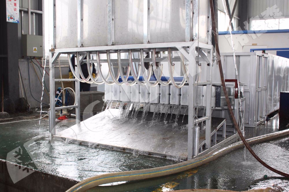 40000Kg Ice Storage Capacity and High Productivity 3 Ton Block Ice Machine with Type