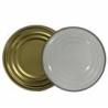 Buy cheap 401# (99mm) TFS Hard open End Food packaging White and Clear food lid from wholesalers