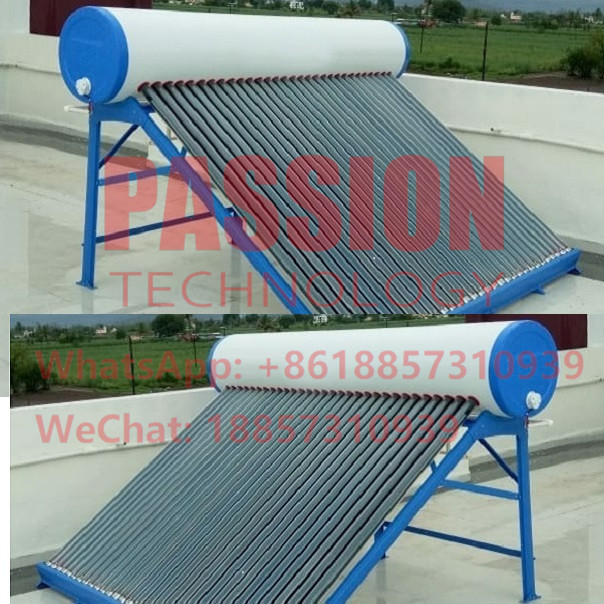 200L Non Pressurized Solar Water Heater 300L White Outer Tank Solar Geyser