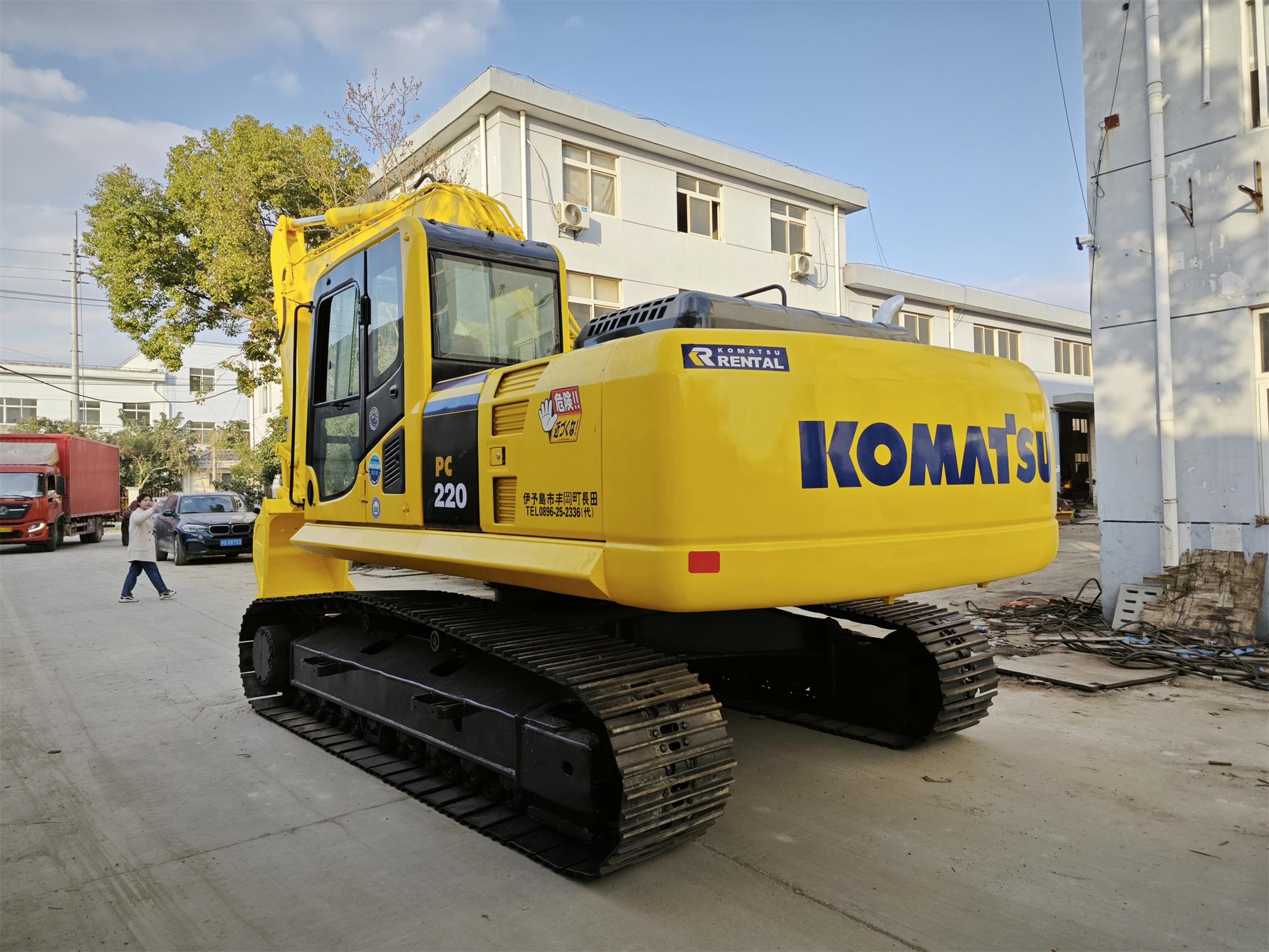 22 Ton Used Komatsu Excavator PC200-8 30 Ton Crawler Excavator CAT 320d for Market