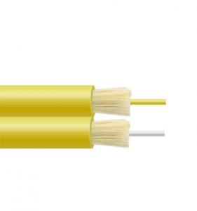 China High Density Zip-Cord Duplex Fiber Optic Patch Cable with Zipped-Paired Fibers for Flexible Indoor/Outdoor Applications on sale