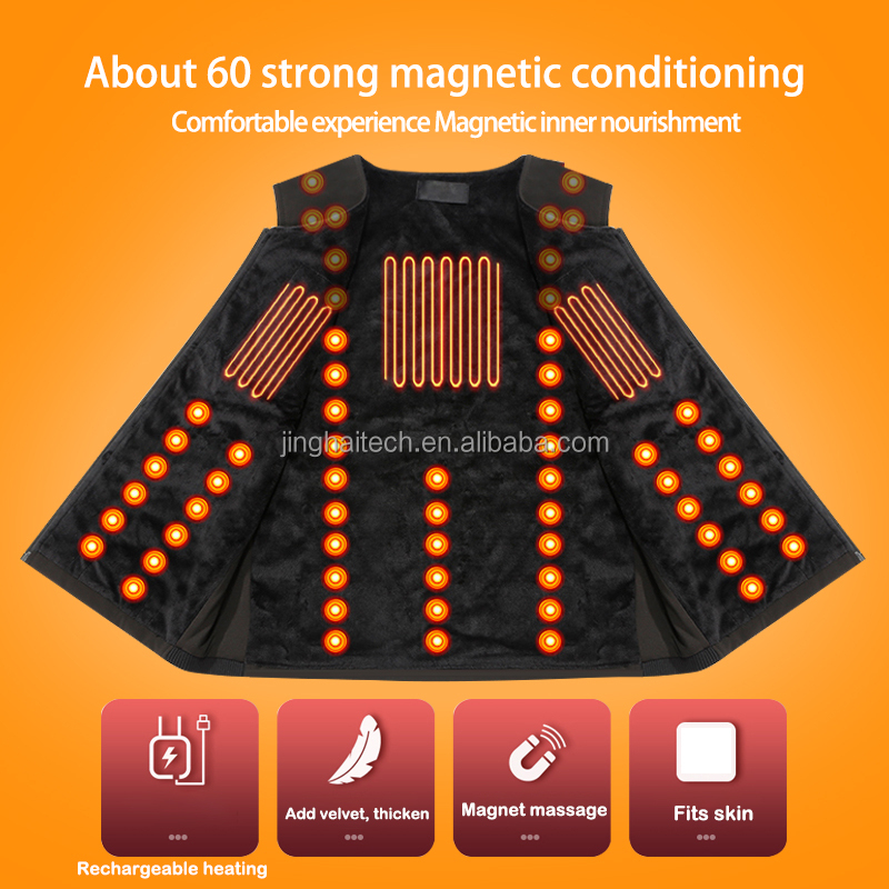 Intelligent Control Electric Heated Vest Polyester Smart Casual
