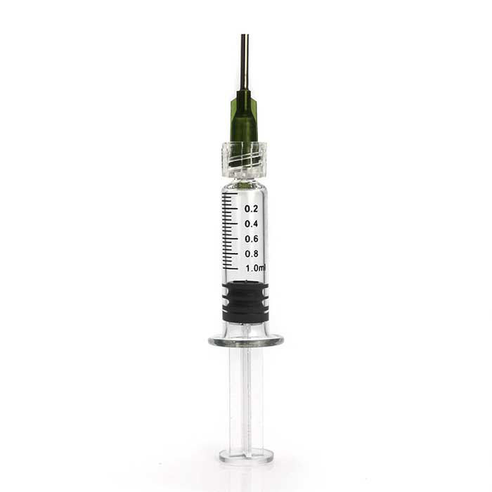 1ml Luer Lock Glass Syringe For Essential Oil Cosmetic Medical Syringes