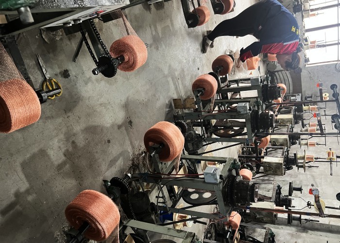 High Filtering Efficiency Ginning Copper Knitted Mesh For Gas And Liquid