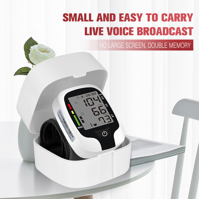 Smart Home Digital Wrist Sphygmomanometer Automatic Shutdown One Key Measurement