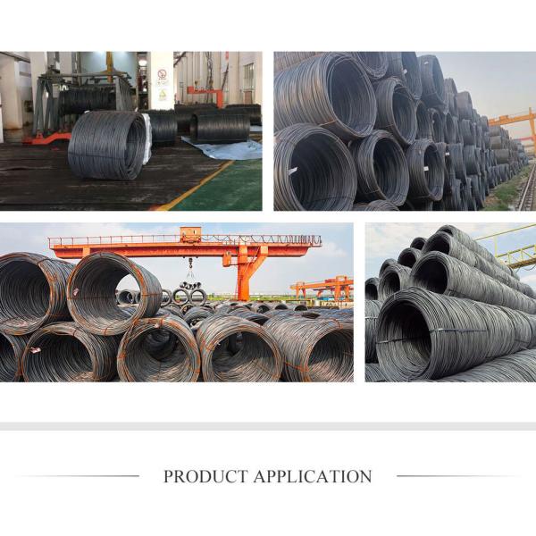 Phosphating Surface Hot Rolled Steel Wire Rod Perfect for Armouring Cable AISI Standard