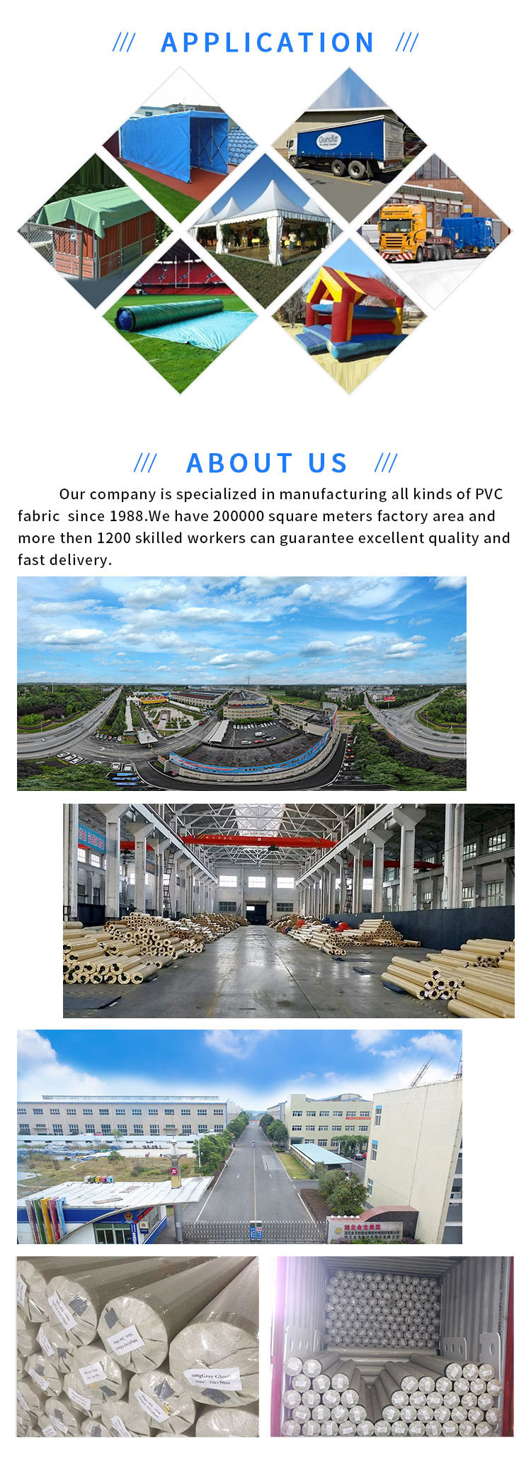 3D Pattern 500g PVC Tarpaulin Covers For Trucks