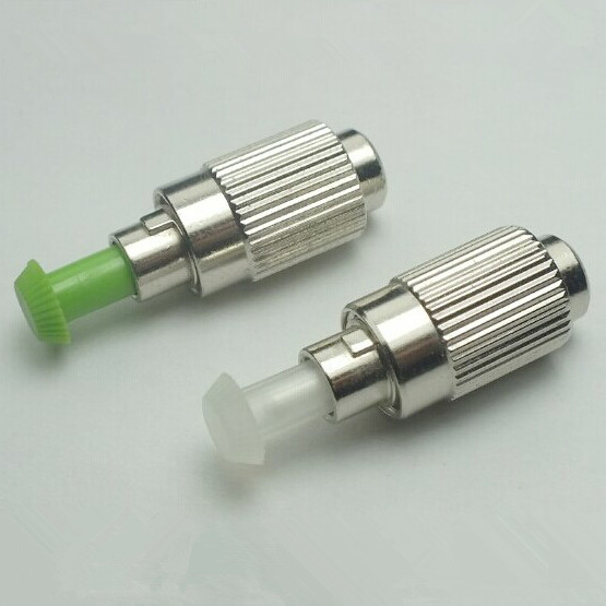 Light Weight Fiber Optic Terminator , FC UPC APC Terminator Blue / Green Color