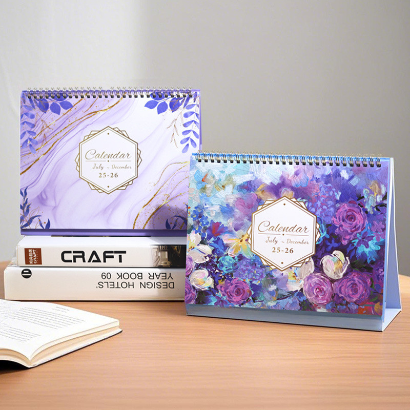 1 Calendar of Business Branded Custom Desk Calendars for End Month December