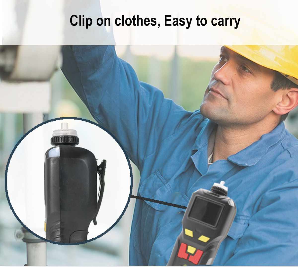Zetron MS400-CH4 Portable Gas Detector For Methane Monitoring And Carbon Emission Analysis