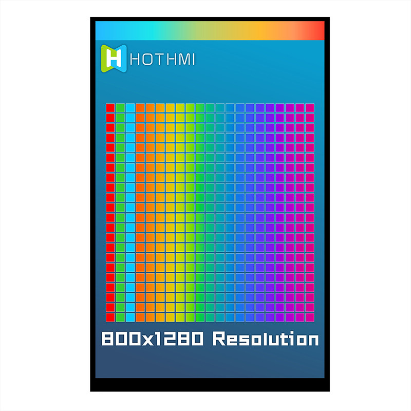 MIPI JD9365 TFT LCD Display Sunlight Readable For Industrial Control