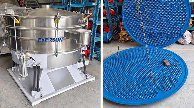 Automated Vibrate Screener Tumbler Vibrating Sieve Equipment For Coal Particles