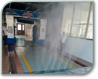 Hop Dipped Galvanized Steel Fully Automatic Rollover Car Wash Machine