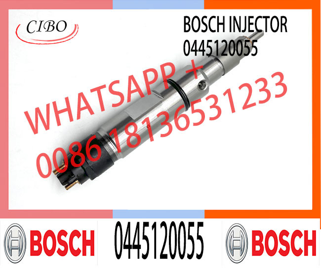 Diesel Common Rail Injector 0445120055 Nozzle DLLA144P1483 Valve F00RJ01865 for Germany MAN truck