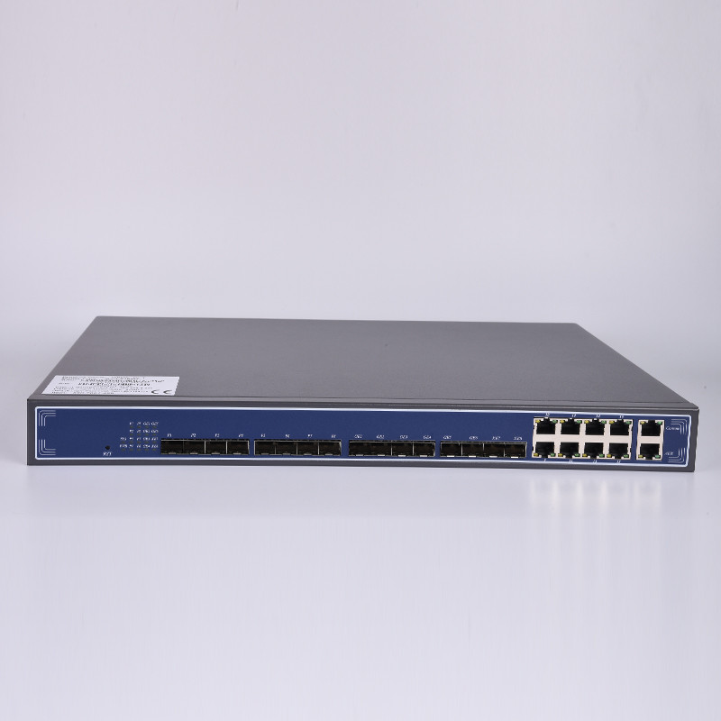 FTTH Telecommunication Fiber Optic Equipment 8 Port GPON OLT 1U height