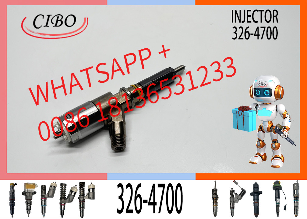 Excavator fuel injector 10R-7676 10r7675 320d injector 326-4700 for c6.4 injector