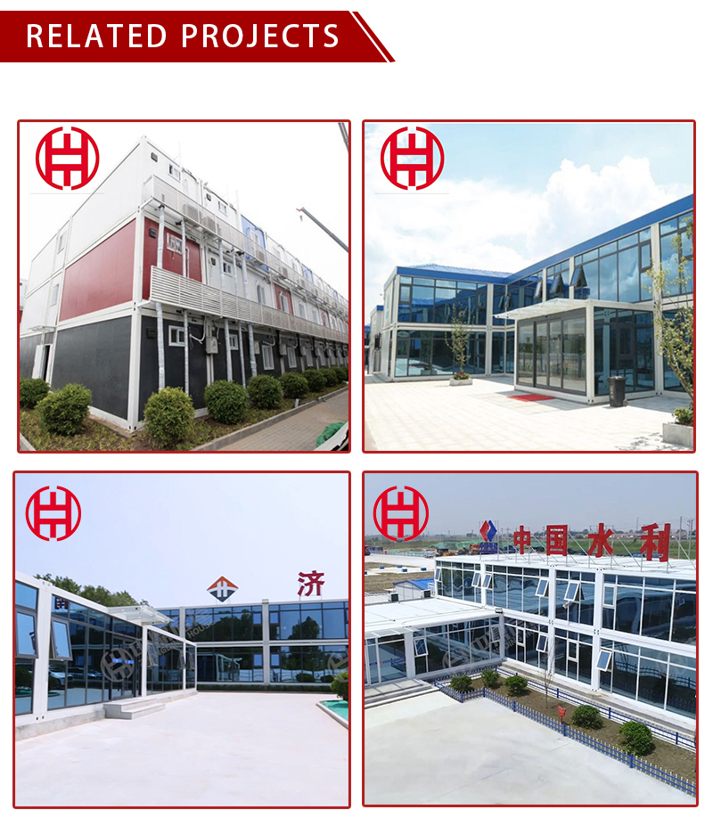 Removable Prefab Storage Container Warehouse Office Flat Pack Portable House for OEM/ODM