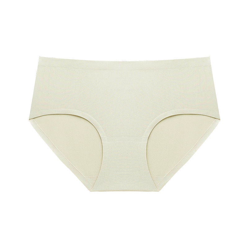 Plus Size Cotton On Period Panties Trilayers Mid Waist Plain Dyed