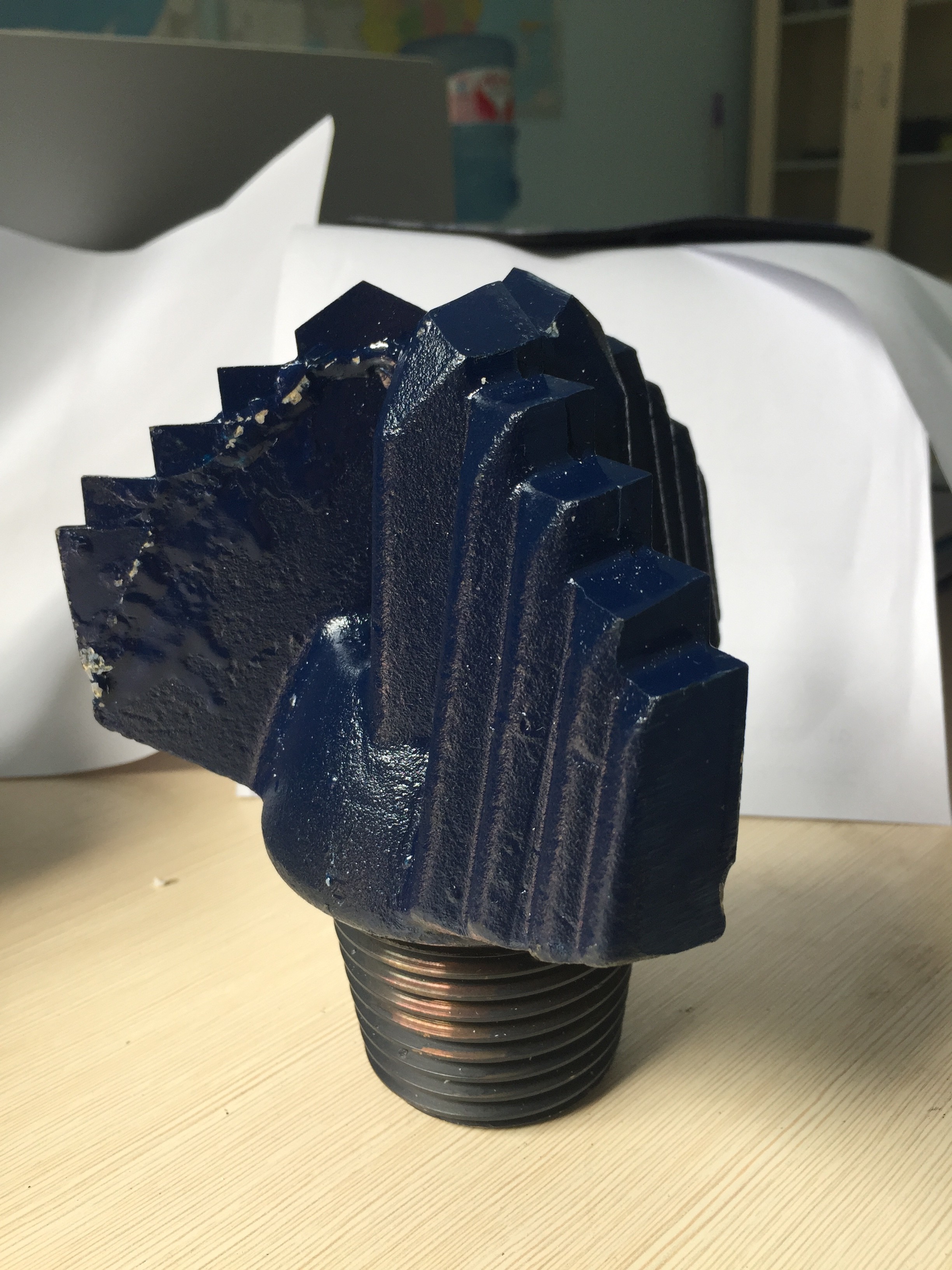 3 1/2 Inch 90mm Stepped Blade Drag Bits For Water Well Drilling / Exploration Drilling