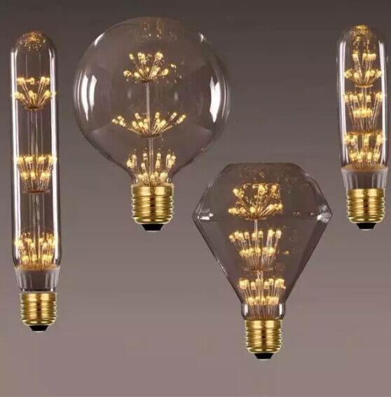 PARTY LIGHTING LED S14 BULB ENERGY SAVING E26 MEDIUM BASE 0.5W 120VOLT