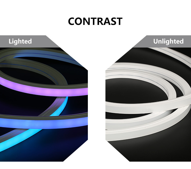 16*16mm Smd5050 Led Neon 24V Flexible Led Strip Waterproof Neon Lights