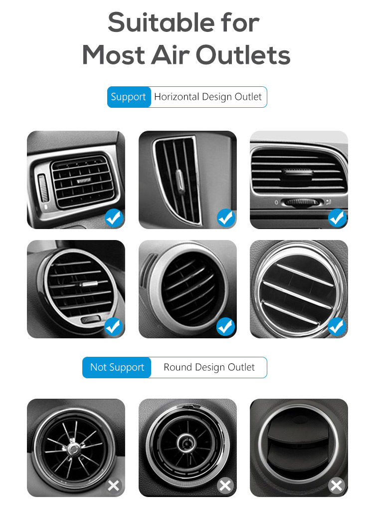 7.5W QI Wireless Car Charger