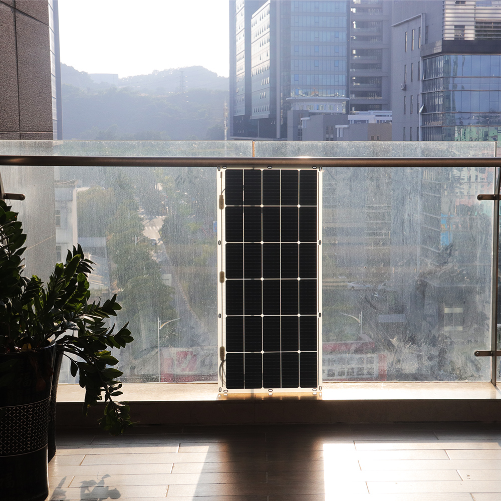 200W Flexible Monocrystalline Solar Panel 5.95A With High Solar Cell Efficiency