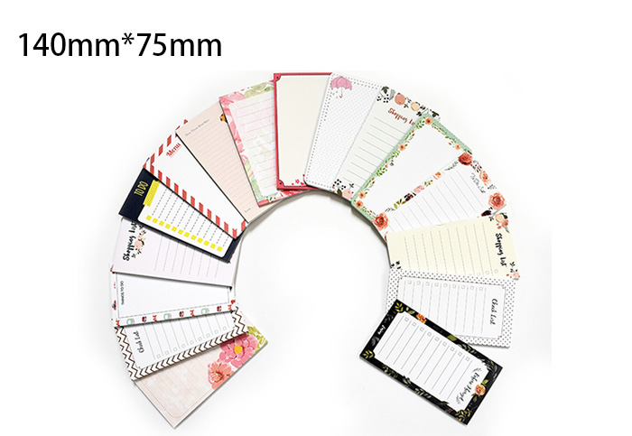 OEM Self Adhesive Magnetic Fridge Notepads To Do List Fridge Magnet