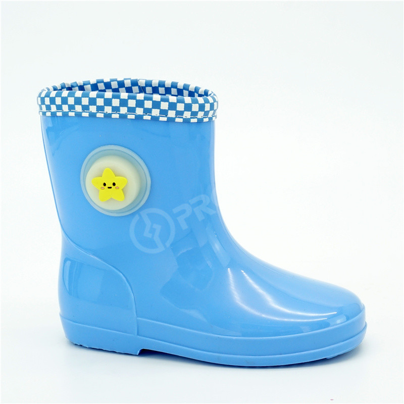 35EU Kids Light Up Rain Boots