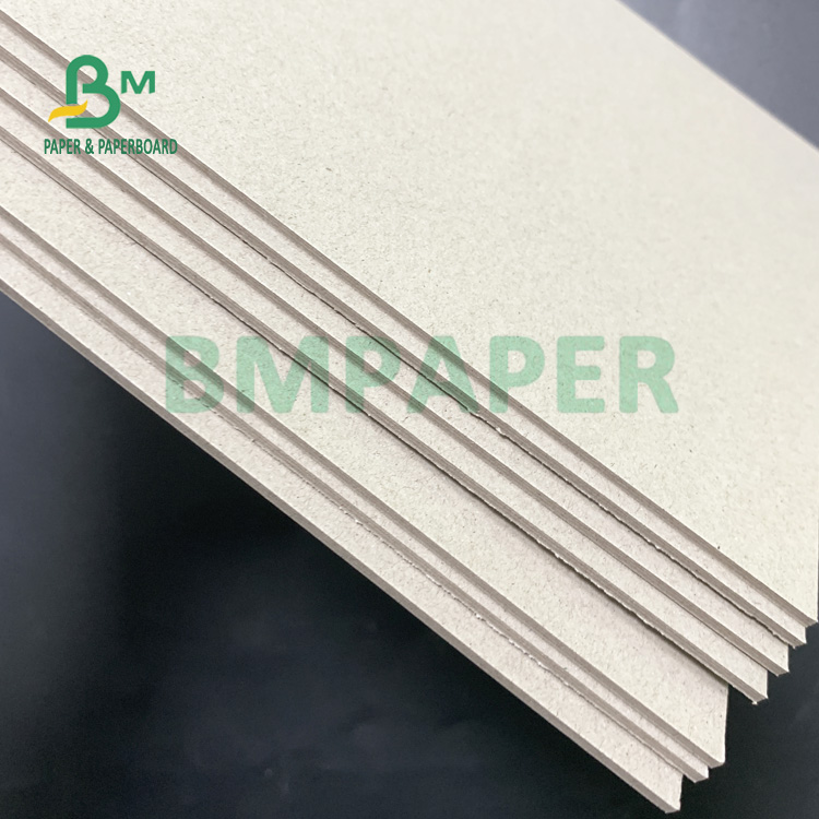 4mm High Stiffness Eco-Friendly Grey Chipboard Sheets Fold Resistance