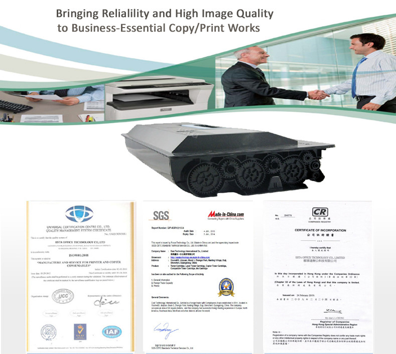 Kyocera TK-710 FS9530DN Laser Toner Cartridge with Darkness / Sharpness
