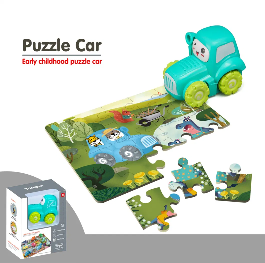 Wholesale Children&prime;s Baby Gifts Interesting Children&prime;s Games Puzzle Puzzle Education Toys Inertia Friction Cartoon Car