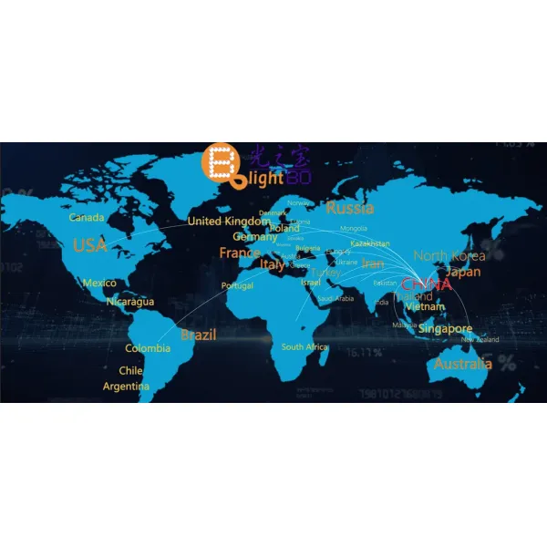 Ultra Bright Customized Size 7 Segment LED Display with Low Power Consumption