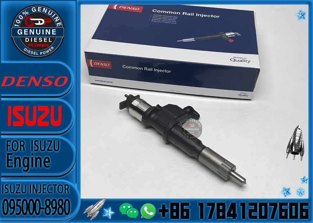 Common Rail Injector High Quality fuel injector 095000-8980 095000-8981 095000-8982 8-98167556-2 for ISUZU 6WG1 Engine