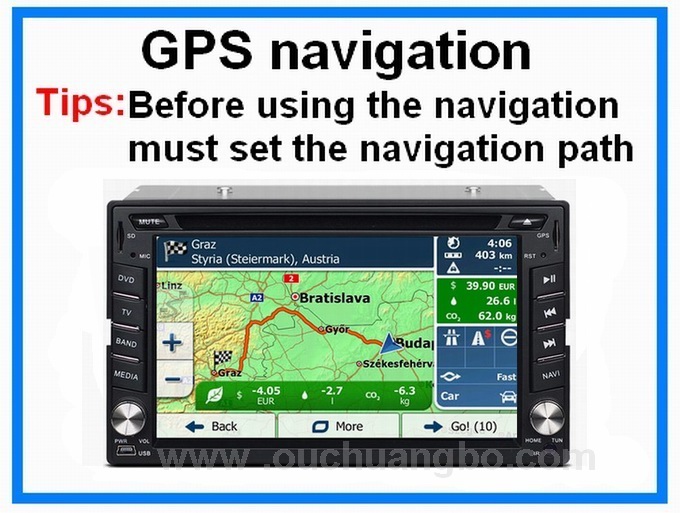 Ouchuangbo Nissan Sunny /Navara /Micra car stereo with radio TV bluetooth mp4 player OCB-2613