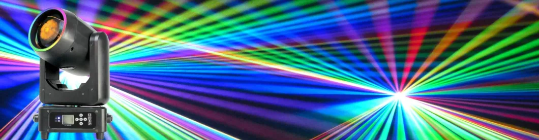 CE RoHS 14 Color Plates + White Light DMX-512 150W 540&deg; Pan LED Effect Laser Dancing Moving Head Lights Beam Stage Light LED Mini Wash Moving Spot Light