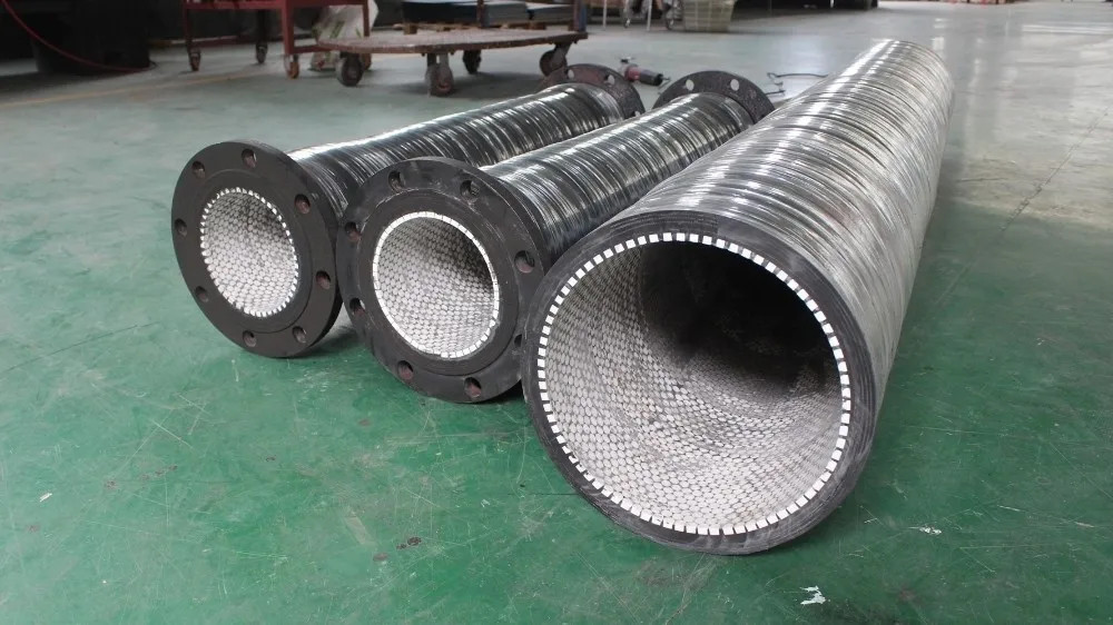 Outside Rubber Ceramic Hose Pipe High Pressure Ceramic Water Pipes
