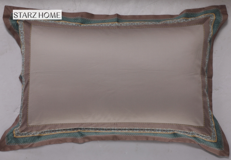 60S Floral Pattern Custom Comforter Cotton Bed Sheets for King Size Luxury Bedding Set