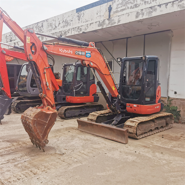 Rubber Track 5 Ton Used Kubota Excavator KX163-5 with Original Paint in Good Condition