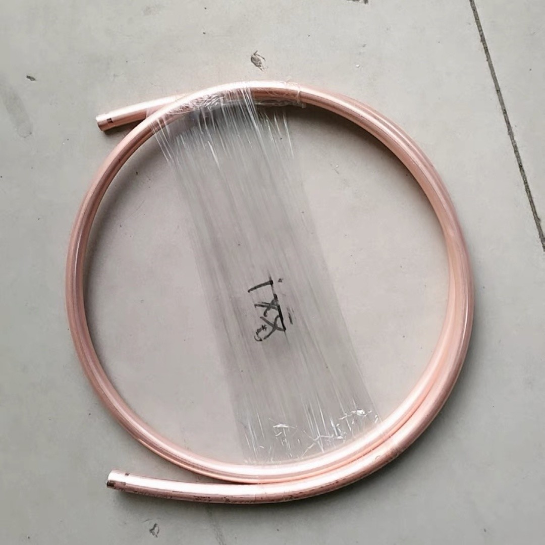 ASTM B280 Pure Copper 99.95% Air Conditioners Flexible Copper Pipe Copper Pancake Coil Tube