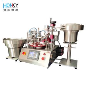 Desktop Type Full Automatic 40BPM 2ml Reagent Tube Filling And Capping Machine