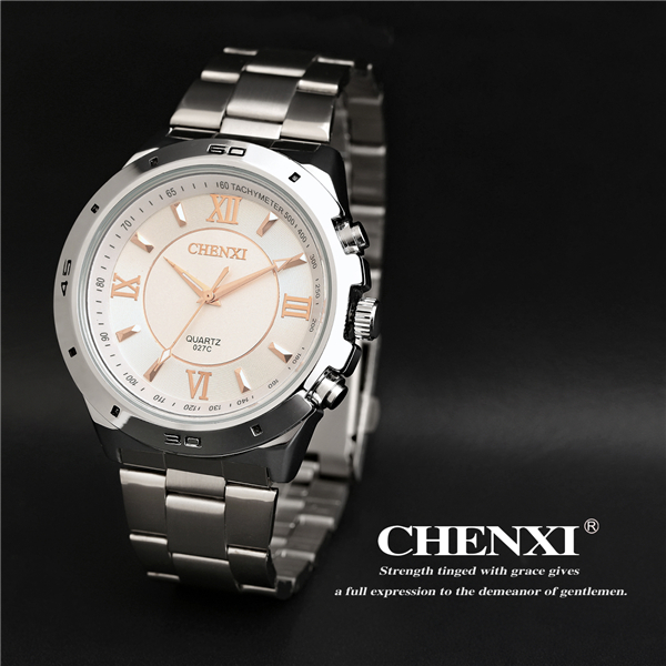 Quartz Man Watches Fashion Quartz Leather Watches for Man Wholesale Stainless Steel Watch
